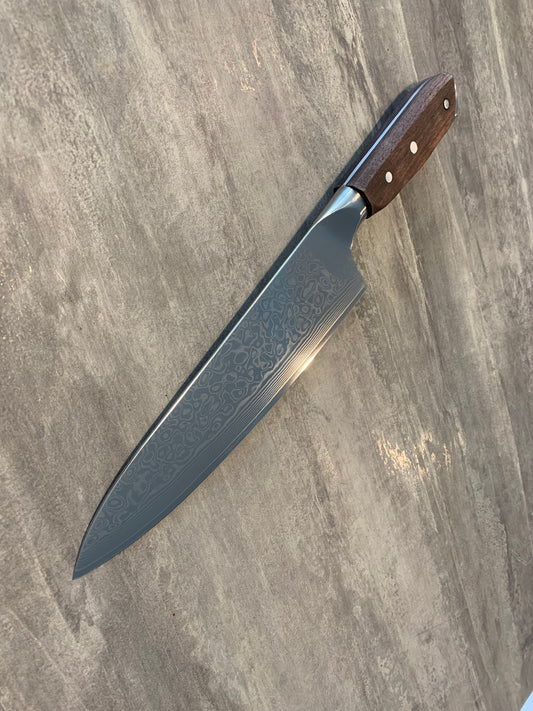 Gyuto noisetier noir (coutelleriestl)