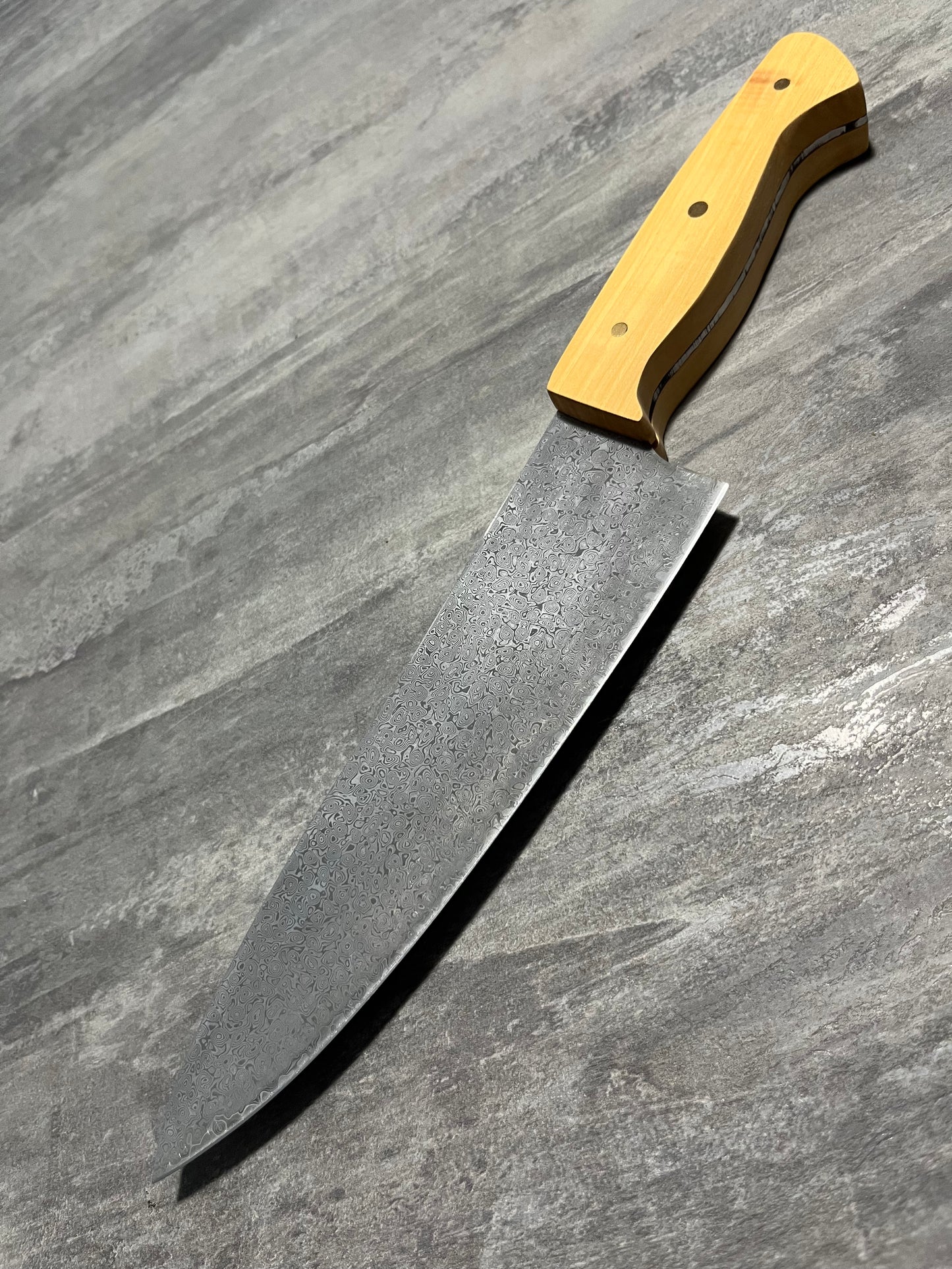 Gyuto bois de buis (coutelleriestl)